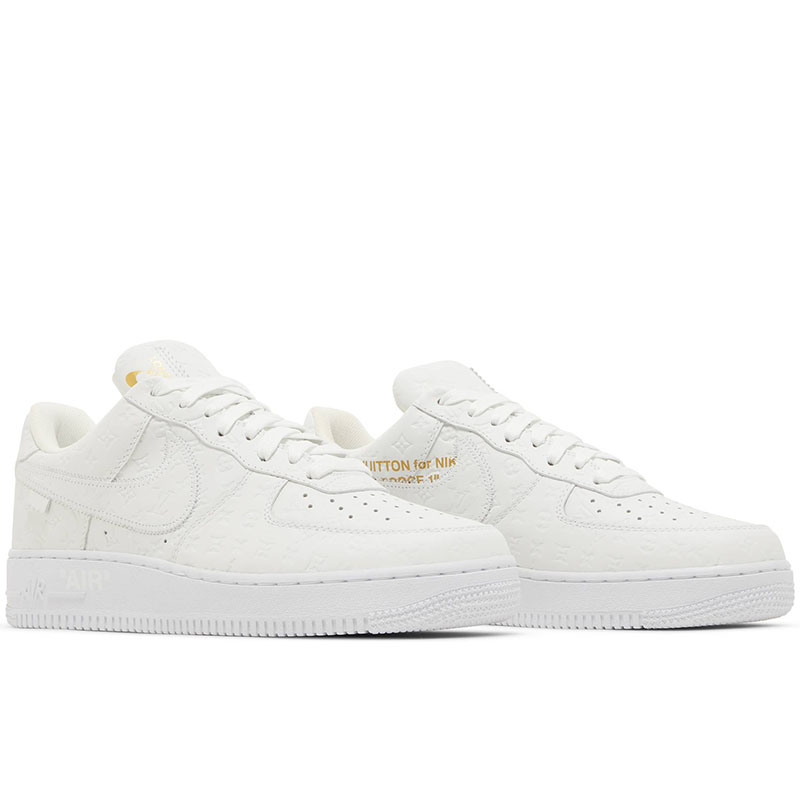 Louis Vuitton x Air Force 1 Low 'Triple White'