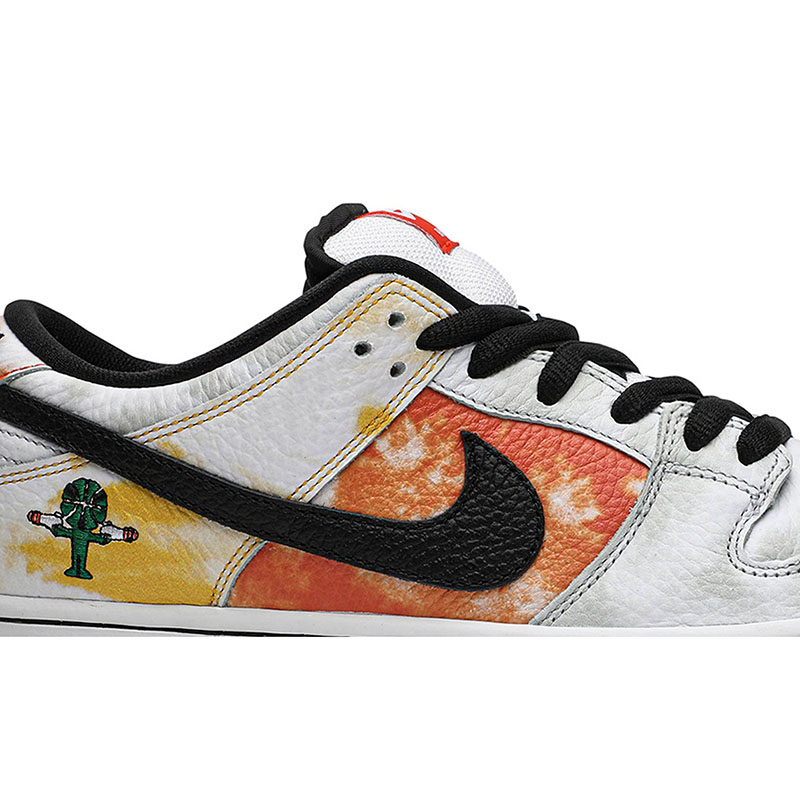 DUNK SB LOW 'TIE-DYE RAYGUN - WHITE'