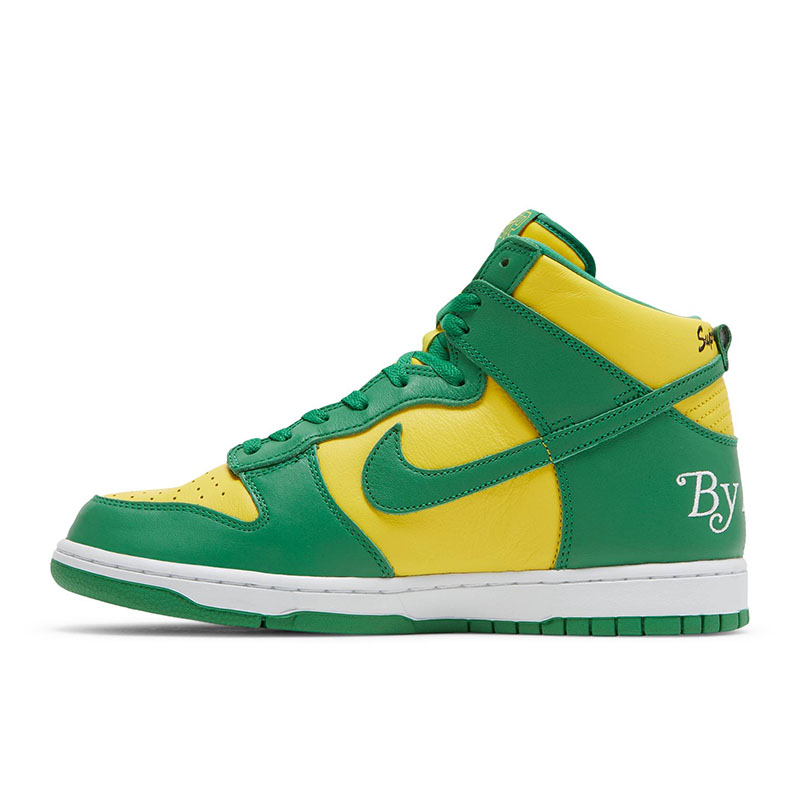 Supreme x Dunk High SB 'By Any Means - Brazil'
