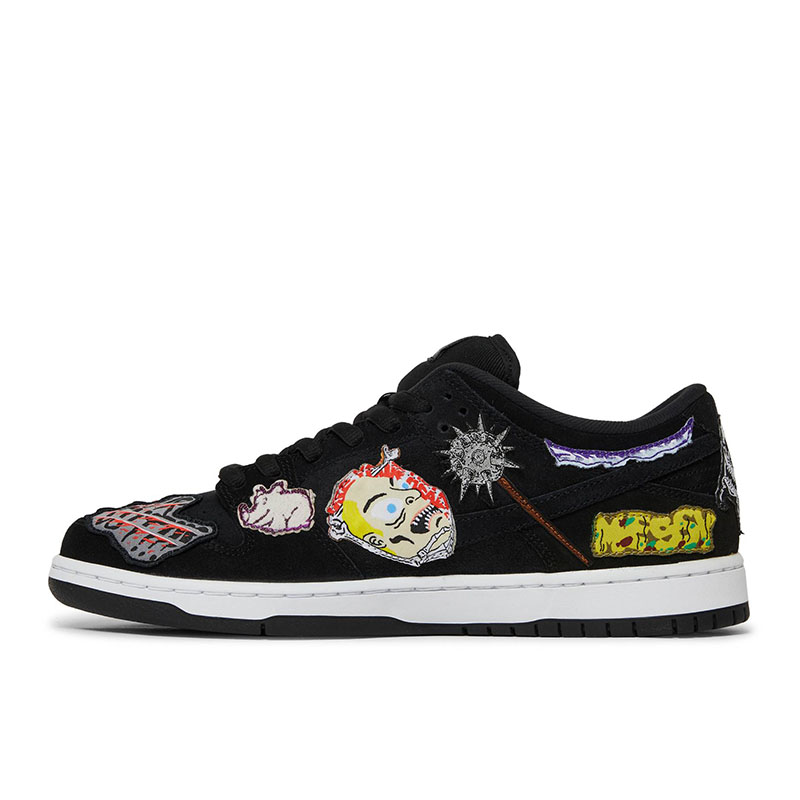 Neckface x Dunk Low Pro SB 'Black'