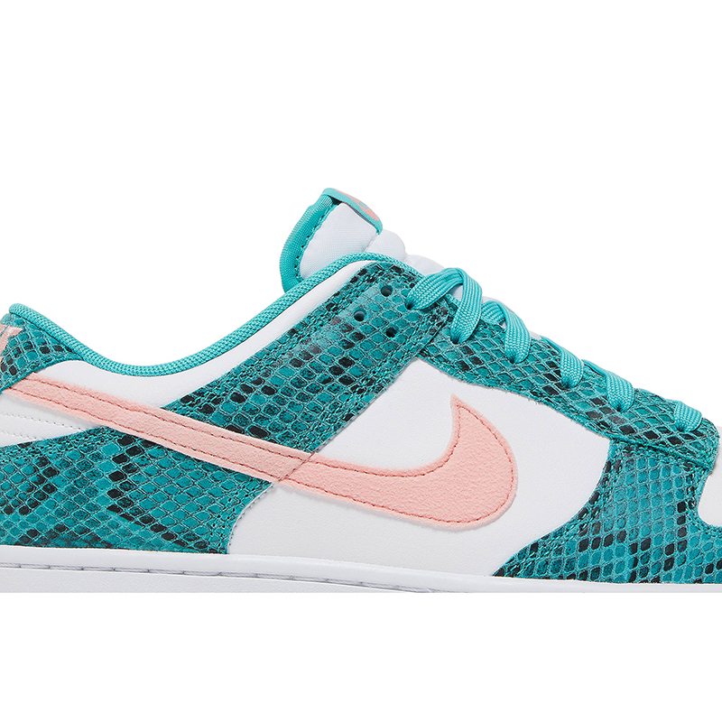 DUNK LOW 'WASHED TEAL SNAKESKIN'