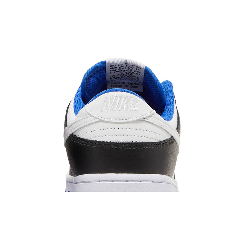 DUNK LOW 'WHITE BLACK GAME ROYAL'