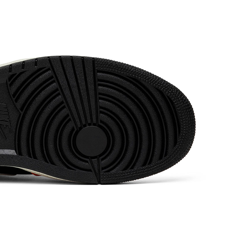 AIR JORDAN 1 MID 'BLACK CONE'