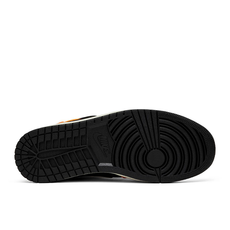 AIR JORDAN 1 MID 'BLACK CONE'