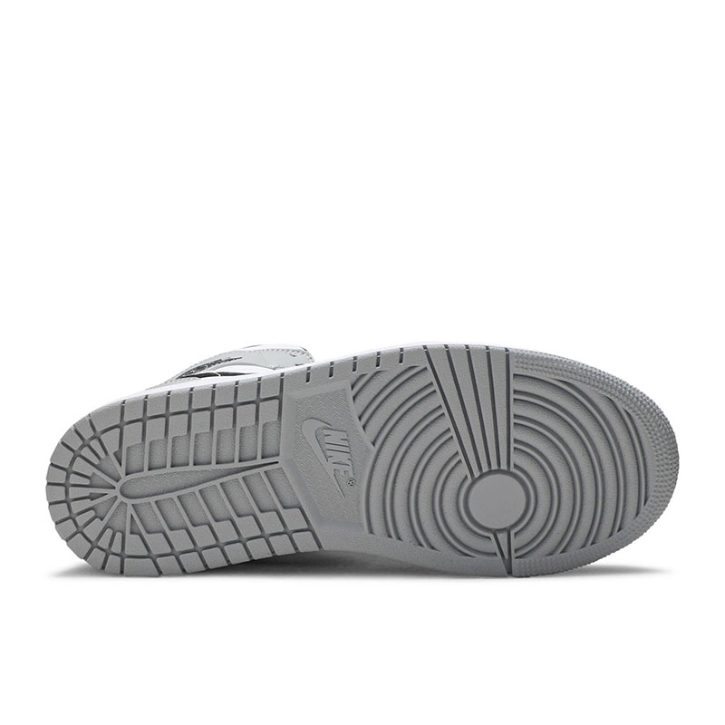 AIR JORDAN 1 MID 'SMOKE GREY'