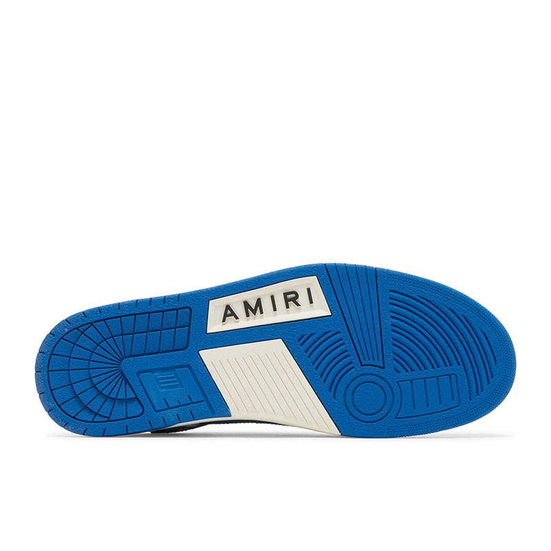 Amiri Skel Top Low 'White Blue'