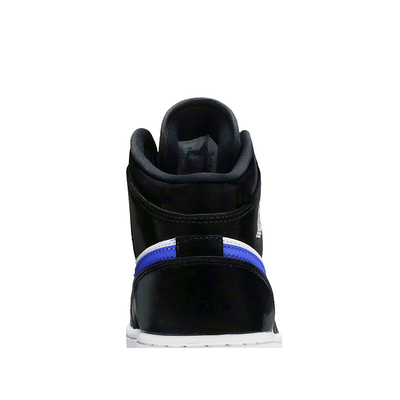 AIR JORDAN 1 MID GS 'BLACK RACER BLUE'