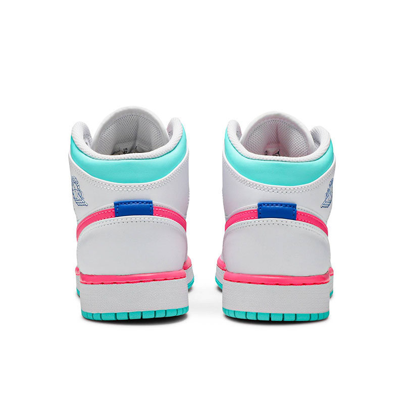 AIR JORDAN 1 MID GS 'DIGITAL PINK'
