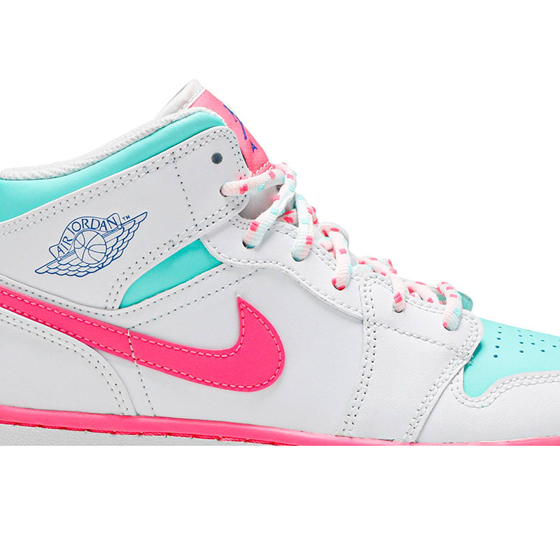 AIR JORDAN 1 MID GS 'DIGITAL PINK'