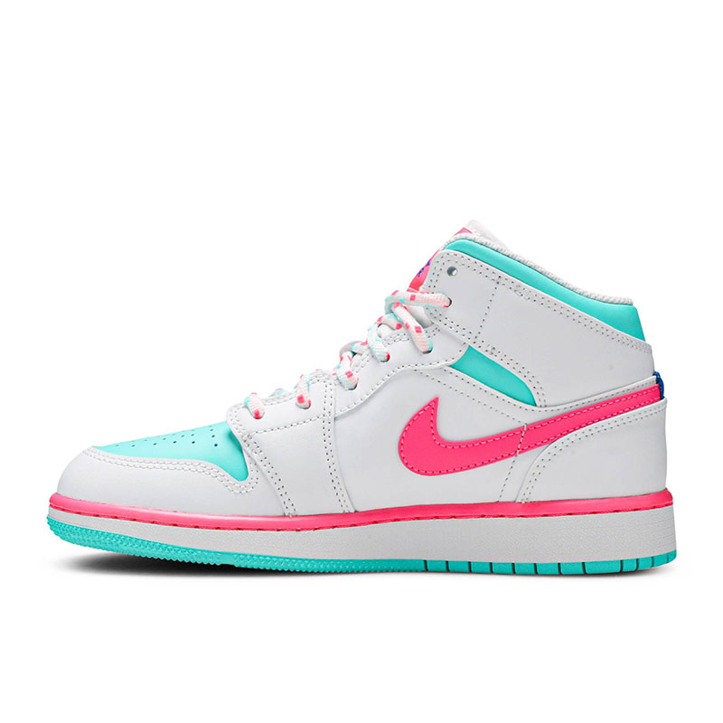 AIR JORDAN 1 MID GS 'DIGITAL PINK'