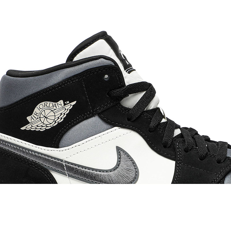 AIR JORDAN 1 MID SE 'SATIN SMOKE GREY'