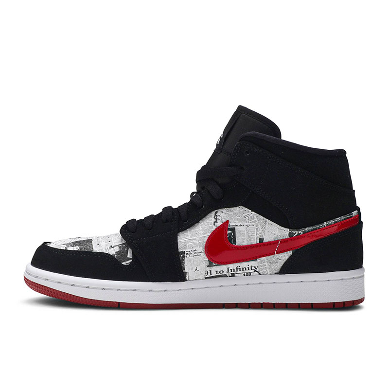 AIR JORDAN 1 MID SE  'NEWSPAPER'