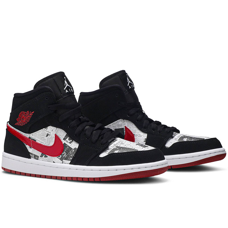AIR JORDAN 1 MID SE  'NEWSPAPER'