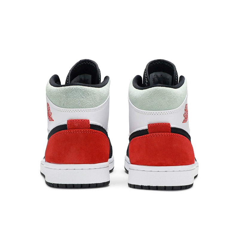 AIR JORDAN 1 MID SE 'RED BLACK TOE'