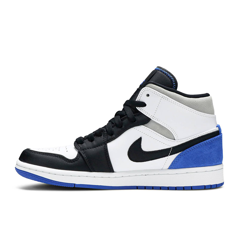 AIR JORDAN 1 MID SE 'ROYAL BLACK TOE'
