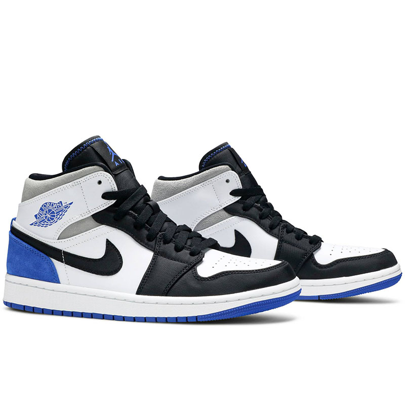AIR JORDAN 1 MID SE 'ROYAL BLACK TOE'