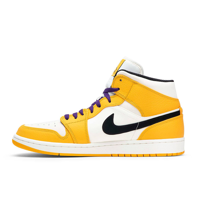 AIR JORDAN 1 MID  'LAKERS'
