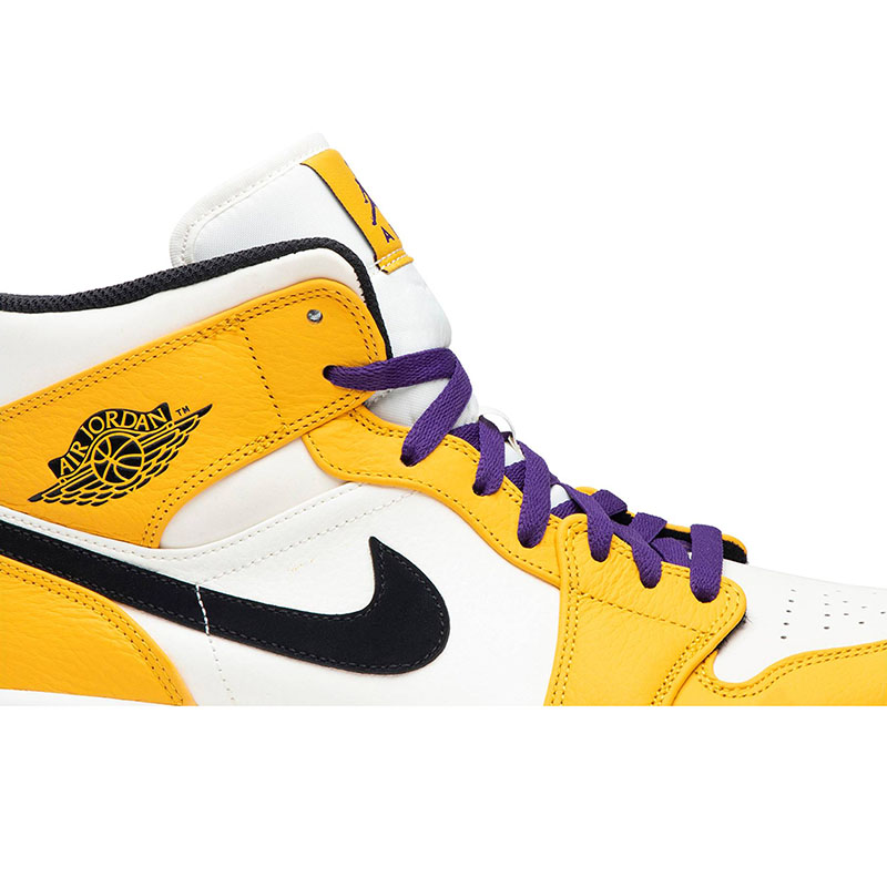 AIR JORDAN 1 MID  'LAKERS'