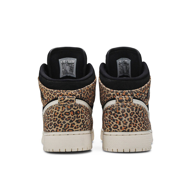 AIR JORDAN 1 MID SE GS 'LEOPARD'