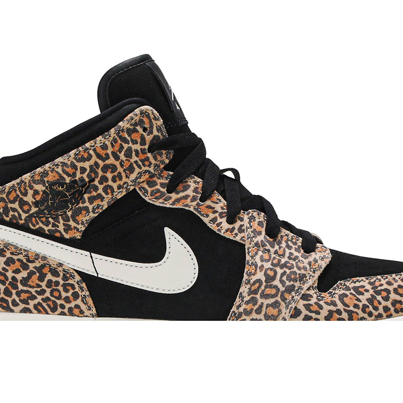 AIR JORDAN 1 MID SE GS 'LEOPARD'