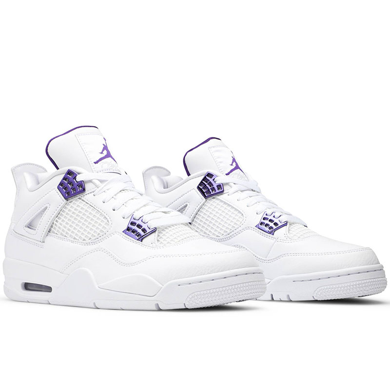 AIR JORDAN 4 RETRO 'PURPLE METALLIC'