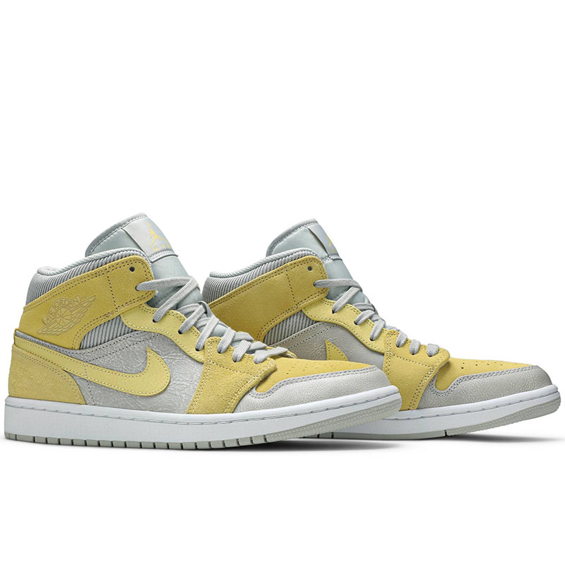 AIR JORDAN 1 MID SE 'Lemon Wash'