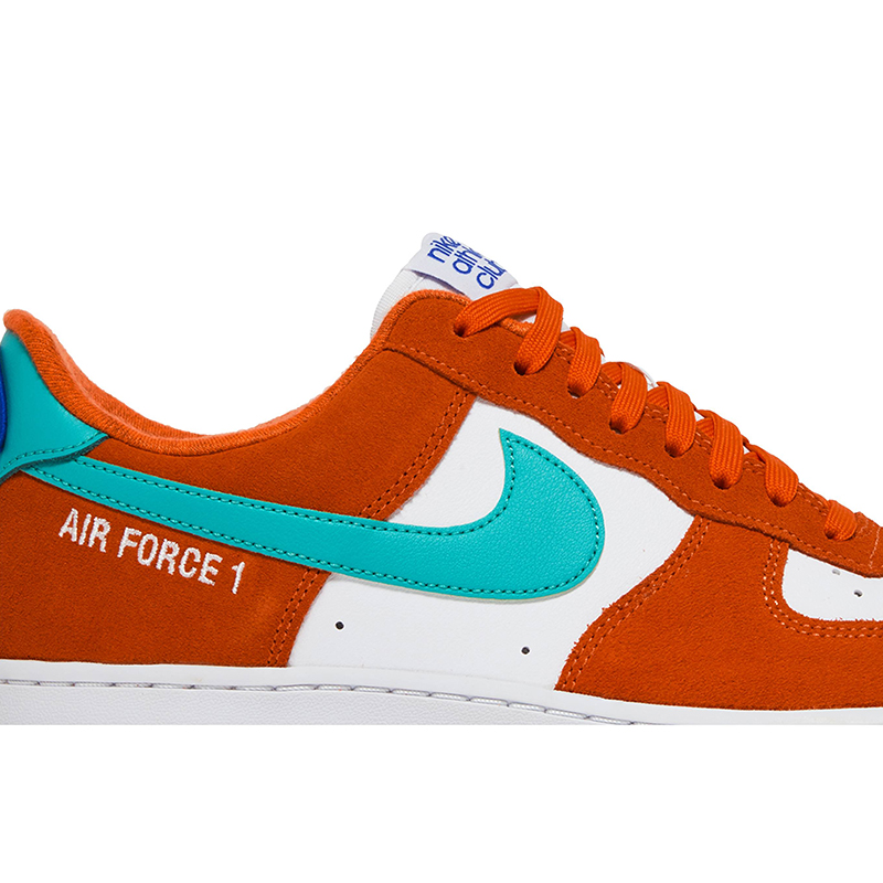 Air Force 1 '07 LV8 'Athletic Club - Rush Orange Washed Teal'