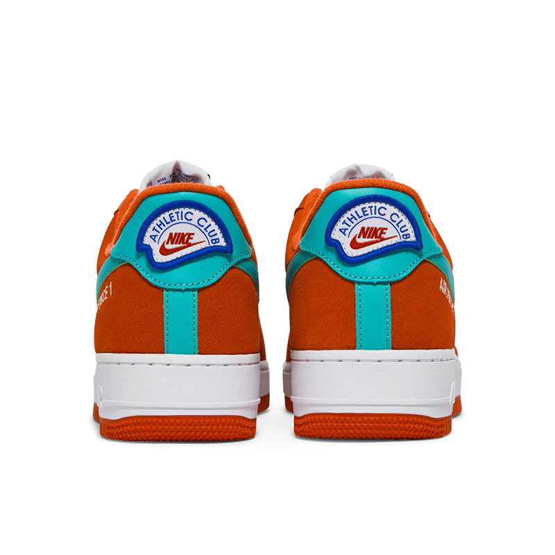 Air Force 1 '07 LV8 'Athletic Club - Rush Orange Washed Teal'