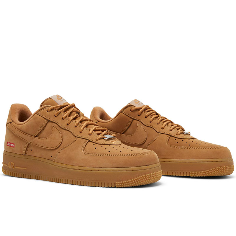 Supreme x Air Force 1 Low SP 'Wheat'