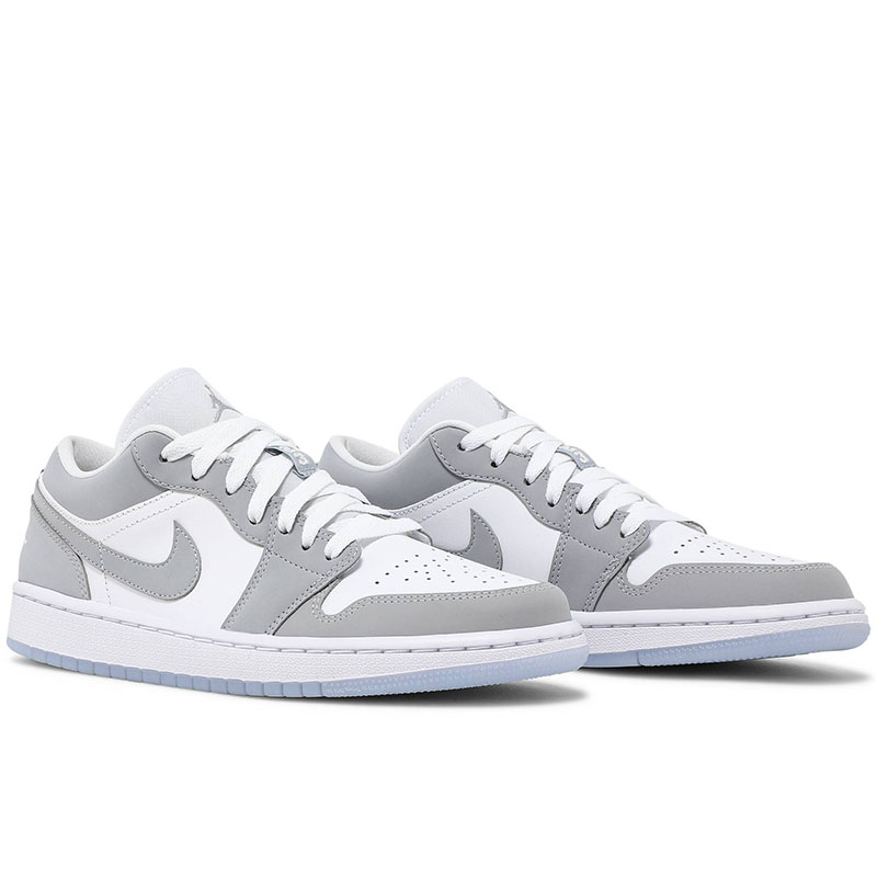 AIR JORDAN 1 LOW 'WHITE WOLF GREY'