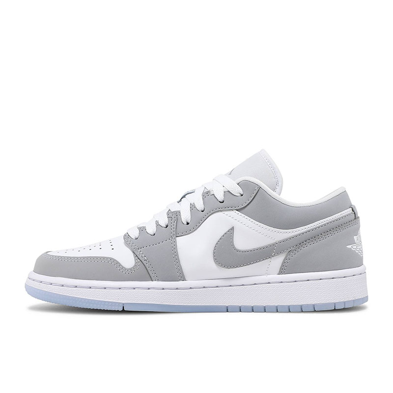 AIR JORDAN 1 LOW 'WHITE WOLF GREY'