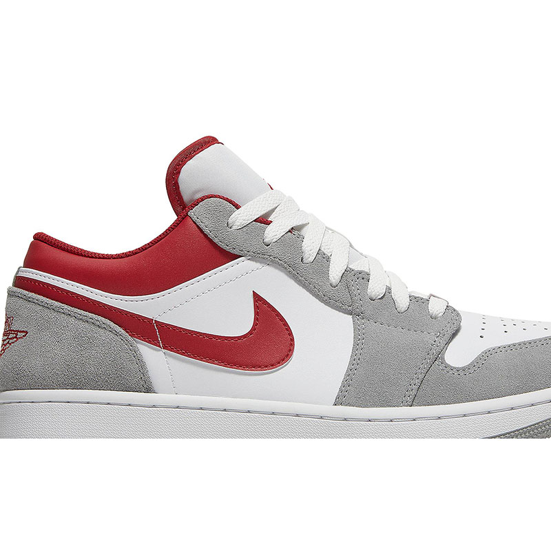 AIR JORDAN 1 LOW SE 'LIGHT SMOKE GREY GYM RED'