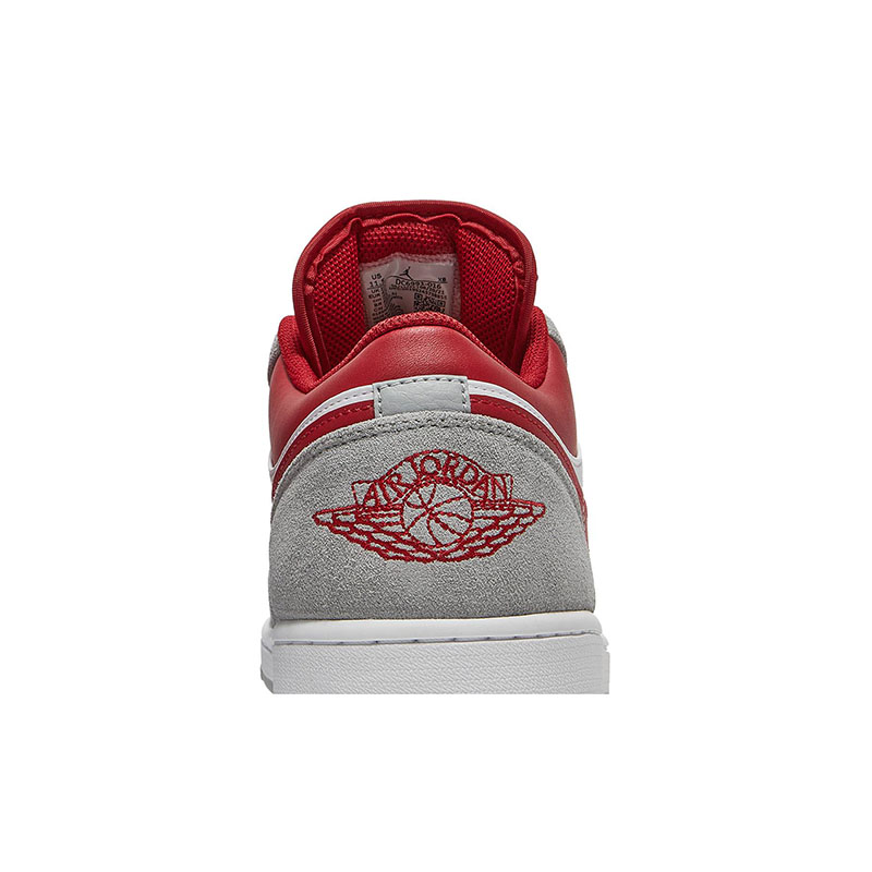 AIR JORDAN 1 LOW SE 'LIGHT SMOKE GREY GYM RED'