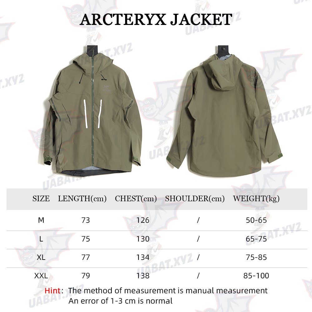 ARC'TERYX Alpha SV Outdoor Hardshell Jacket TSK2