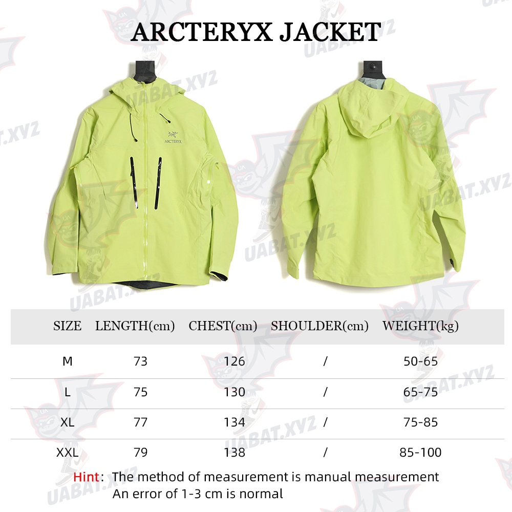 ARC'TERYX Alpha SV Outdoor Hardshell Jacket TSK1