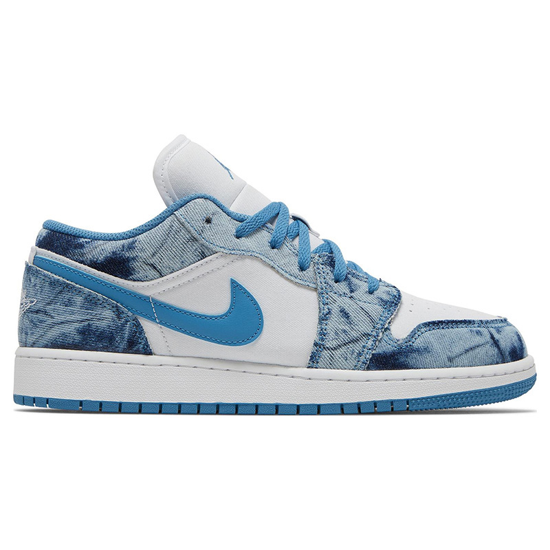 AIR JORDAN 1 LOW GS 'WASHED DENIM'