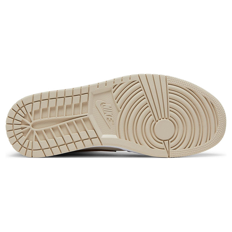 AIR JORDAN 1 MID SE 'CREAM DARK CHOCOLATE'