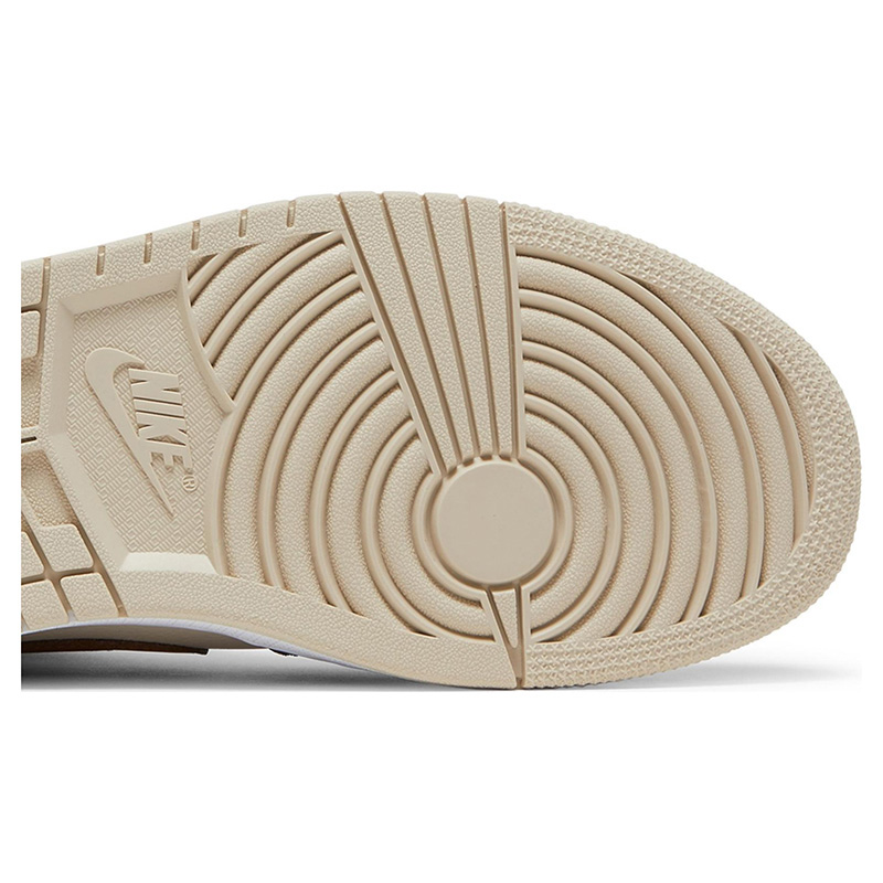 AIR JORDAN 1 MID SE 'CREAM DARK CHOCOLATE'