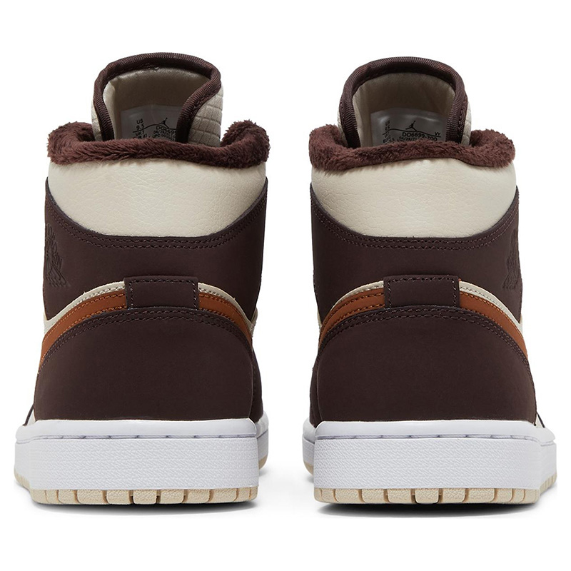 AIR JORDAN 1 MID SE 'CREAM DARK CHOCOLATE'