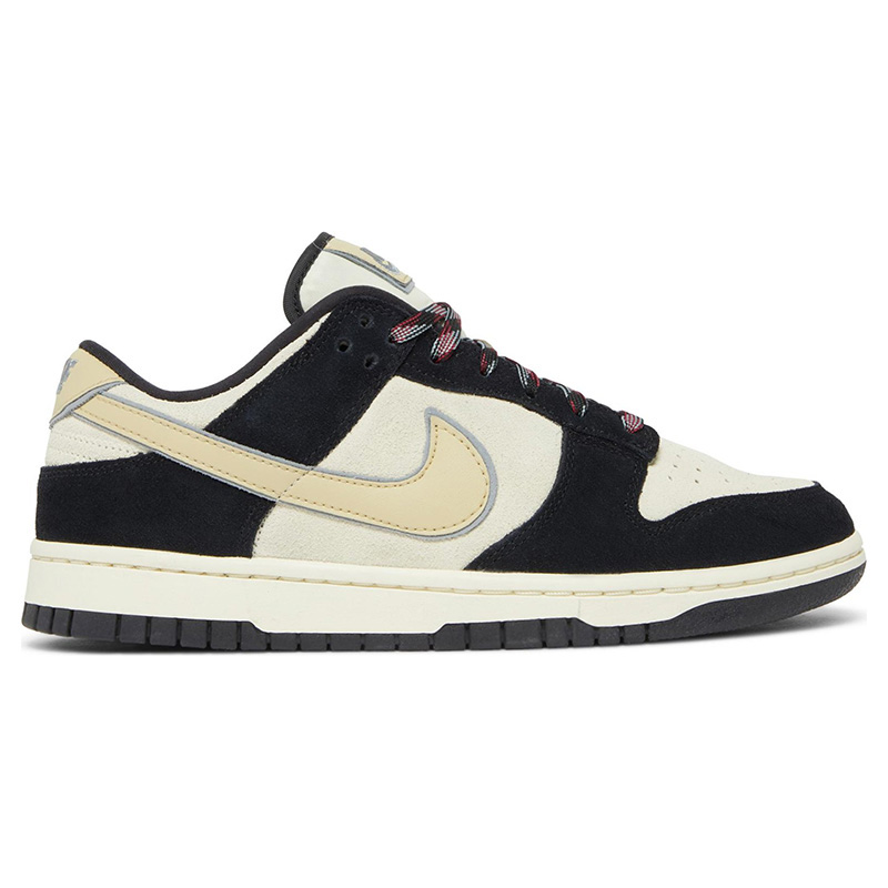DUNK LOW LX 'BLACK SUEDE'