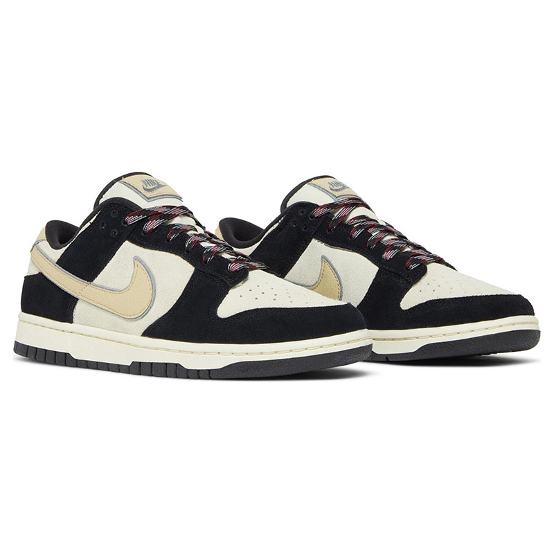 DUNK LOW LX 'BLACK SUEDE'
