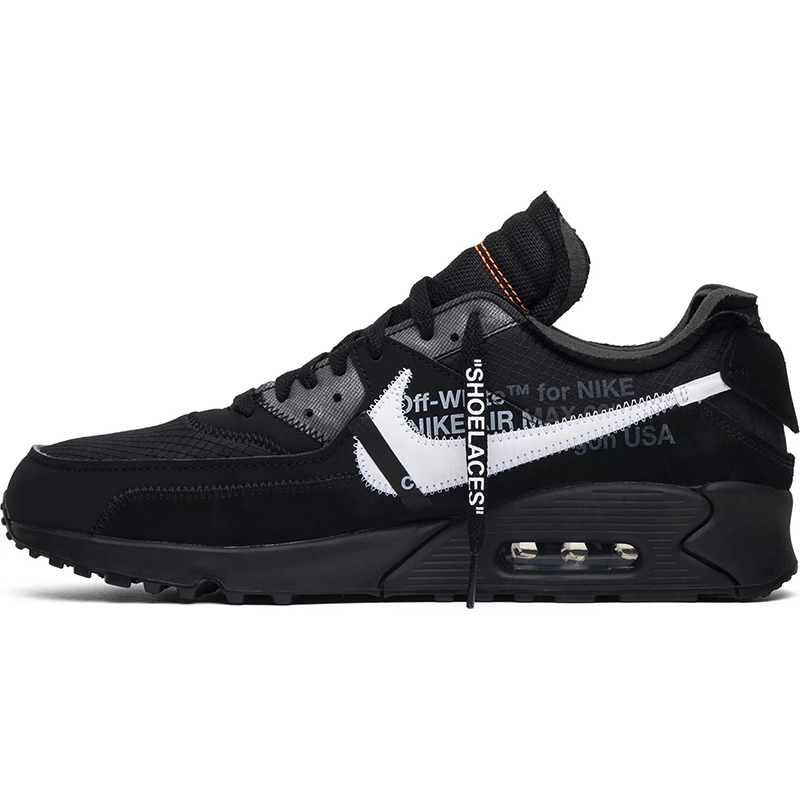 Off-White x Air Max 90 'Black'