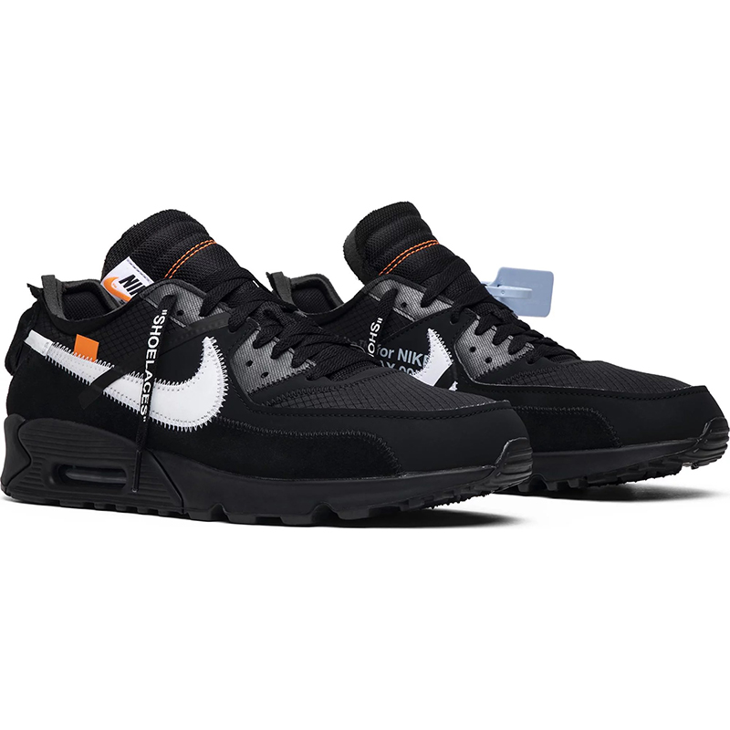 Off-White x Air Max 90 'Black'