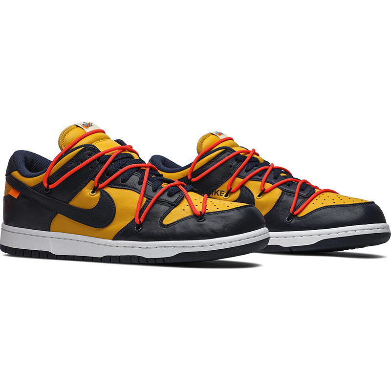Off-White x Dunk Low 'University Gold'
