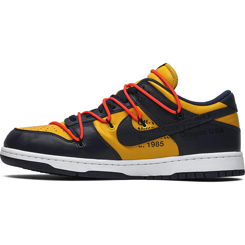 Off-White x Dunk Low 'University Gold'