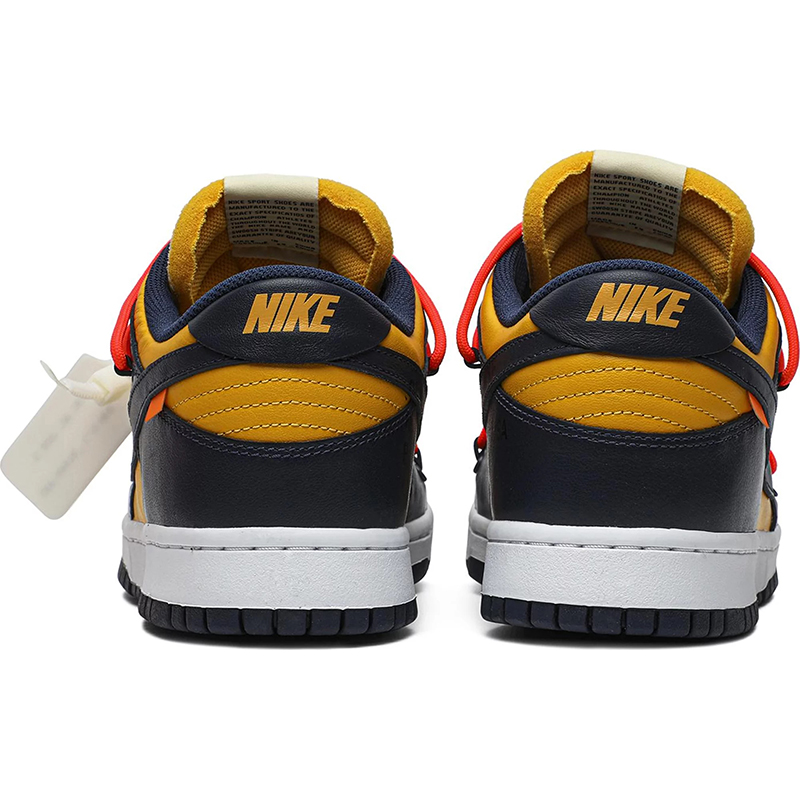 Off-White x Dunk Low 'University Gold'