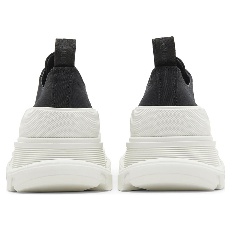 Alexander McQueen Tread Slick Lace Up 'Black White'