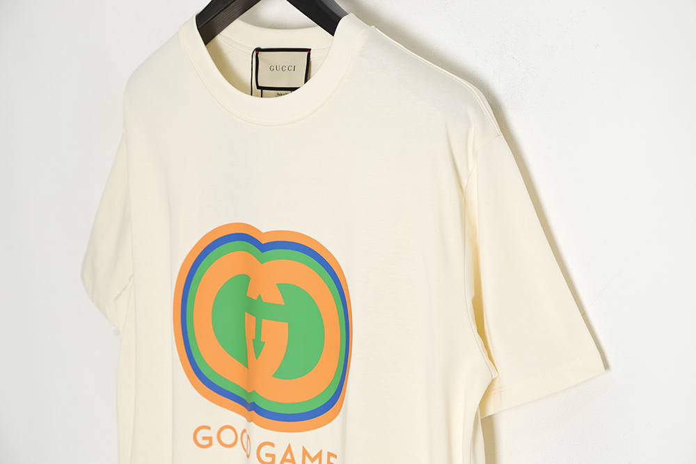 Gucci 23ss GoodGame special series printed short-sleeved T-shirt