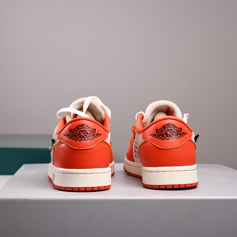 OFF-WHITE X AIR JORDAN 1 LOW 'CHICAGO' CUSTOM