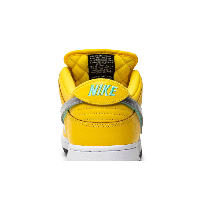 "Special Price" "NO QC"Diamond Supply Co. x Dunk Low Pro SB 'Canary Diamond'
